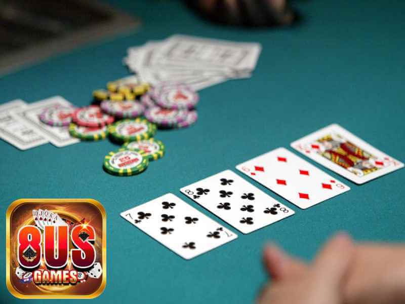 Hướng dẫn cách chơi Poker tại 8us chi tiết và chuẩn xác nhất